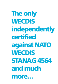 The only WECDIS independently certified against NATO WECDIS STANAG 4564
